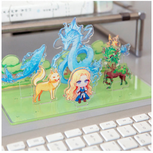 The Golden-Haired Summoner - Acrylic Diorama