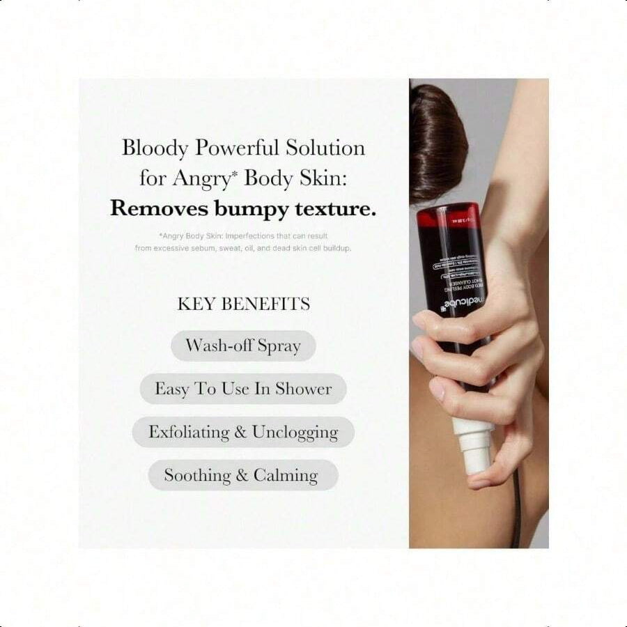 Medicube Red Body Peeling Shot Cleanser 110g