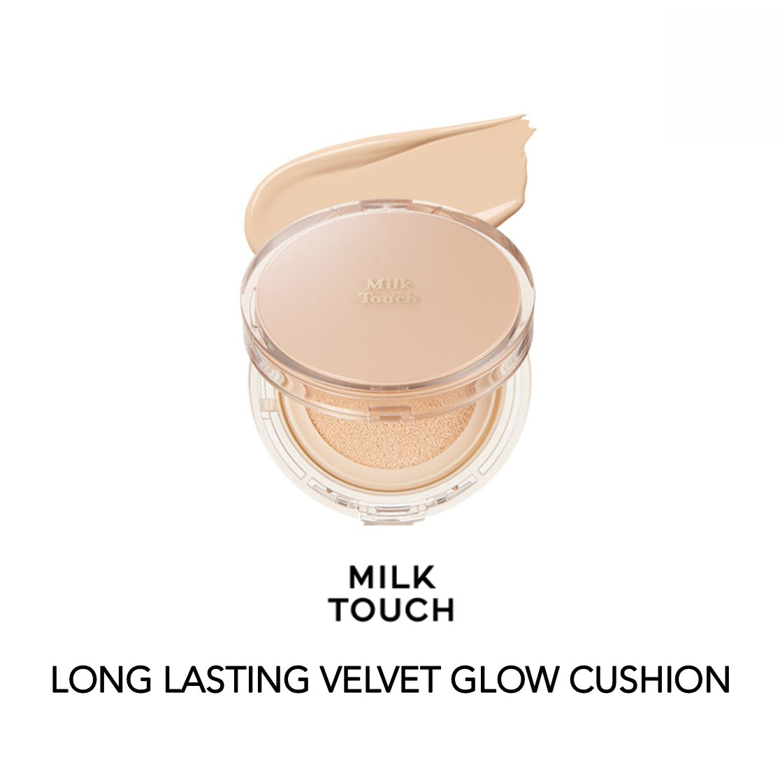 MILK TOUCH LONG LASTING VELVET GLOW CUSHION SET