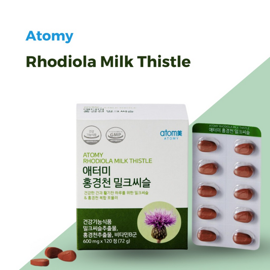 Atomy Rhodiola Milk Thistle 600mg*120ea/72g