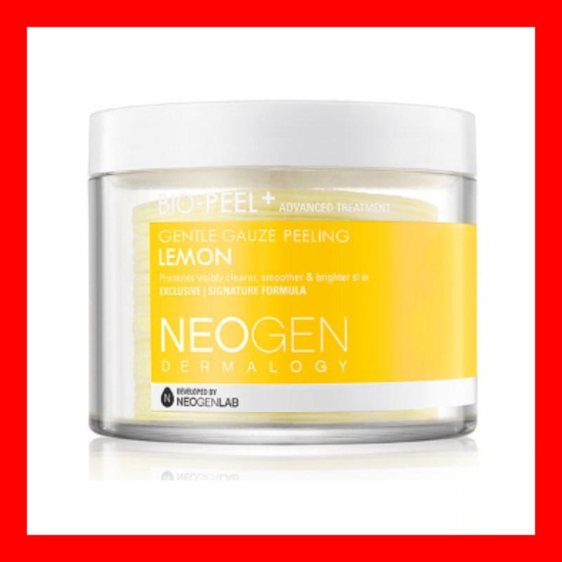 [NEOGEN DERMALOGY] Bio-Peel+ Gentle Gauze Peeling Lemon 30 pieces