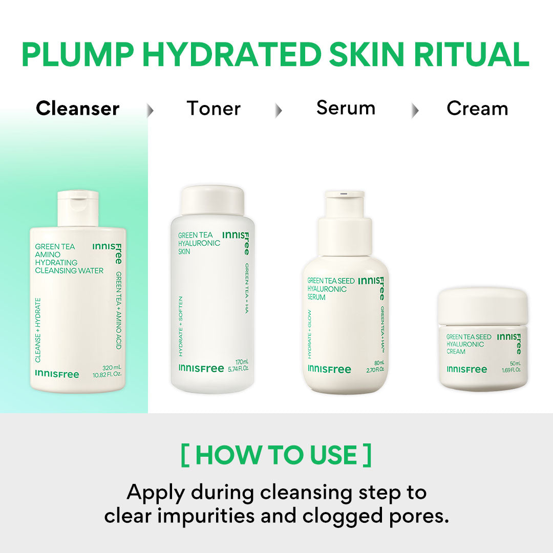 INNISFREE Green Tea Amino Hydrating Cleansing Water 320ml