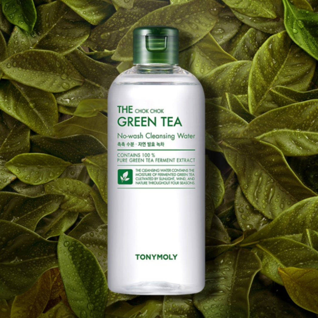 TONYMOLY The Chok Chok Green Tea No-Wash Cleansing Water 300ml/500ml