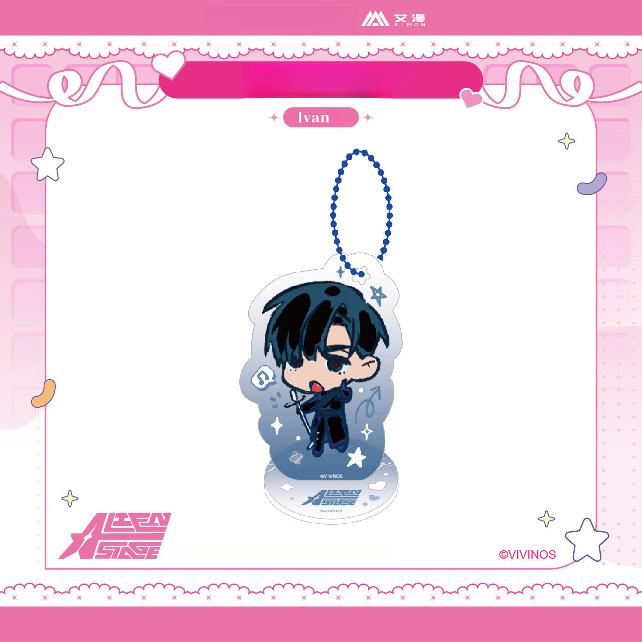 Alien Stage-Q edition acrylic pendant(in stock now)