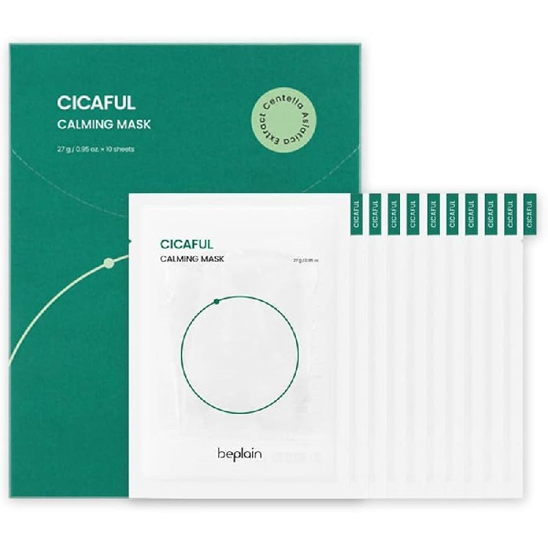 Beplain  Cicaful Calming Mask 10PCS
