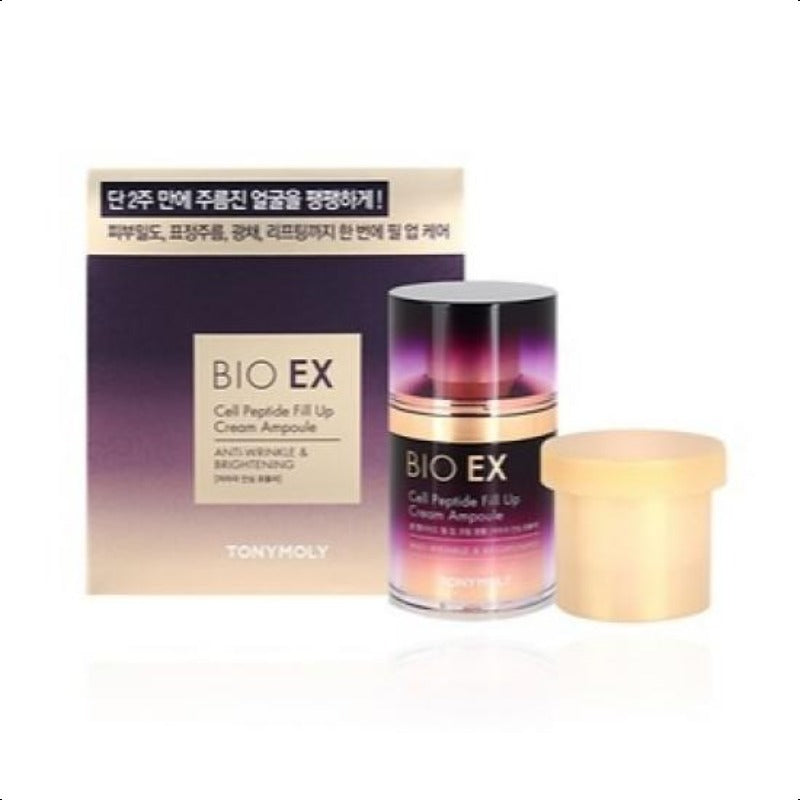 トニーモリー バイオ EX セルペプチド フィルアップ クリーム アンプル 50ml + 詰め替え用 30ml
