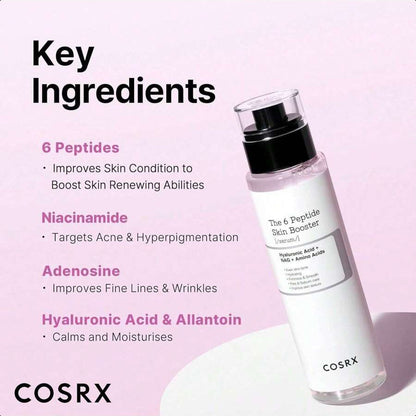 COSRX 6X Peptide Collagen Booster Toner Serum 150mL/5.07oz