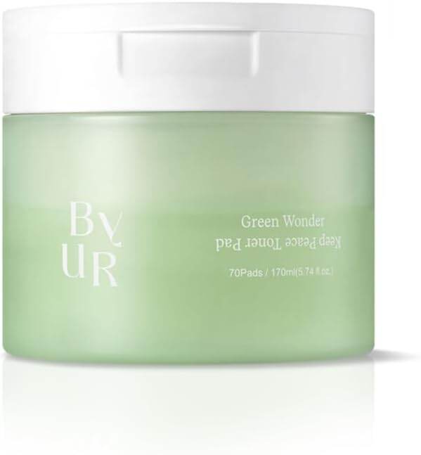 ByUR Toner Pad  Soothing Green  Vitagiving  Plump Honey  Moisturizing Spot Pack Patting High Moisturizing Pore Care Tea Tree  Directly