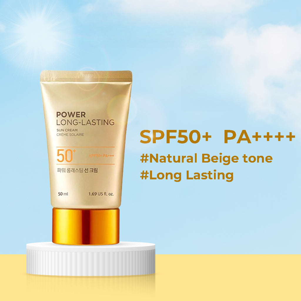 THEFACESHOP Power Long Lasting Sun Cream SPF50+ PA++ 50ml