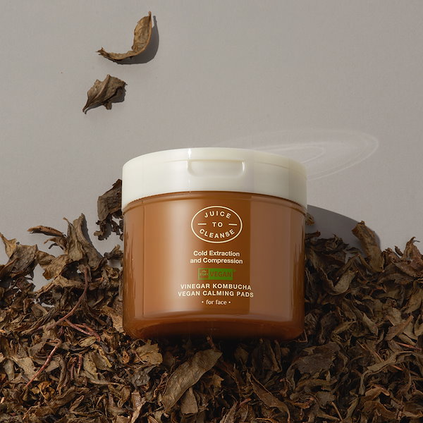 JUICE TO CLEANSE Vinegar Kombucha Vegan Calming Pads 200ml/55pads