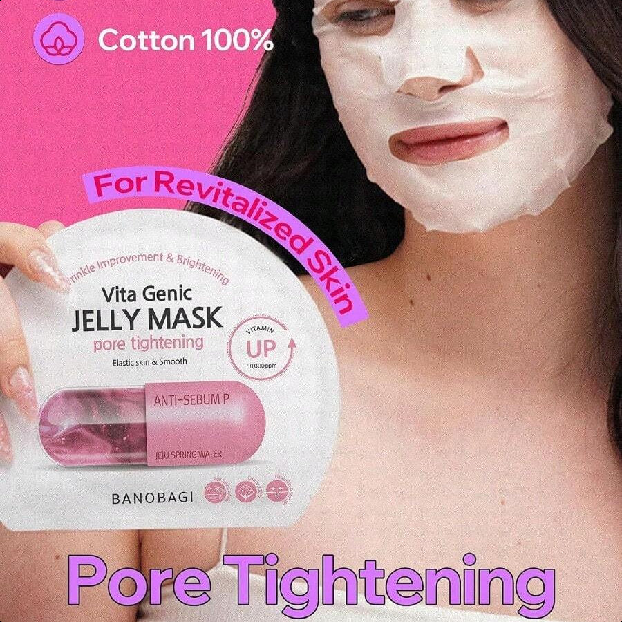 Banobagi Vita Genic Jelly Pore Tightening Face Masks - 53ml