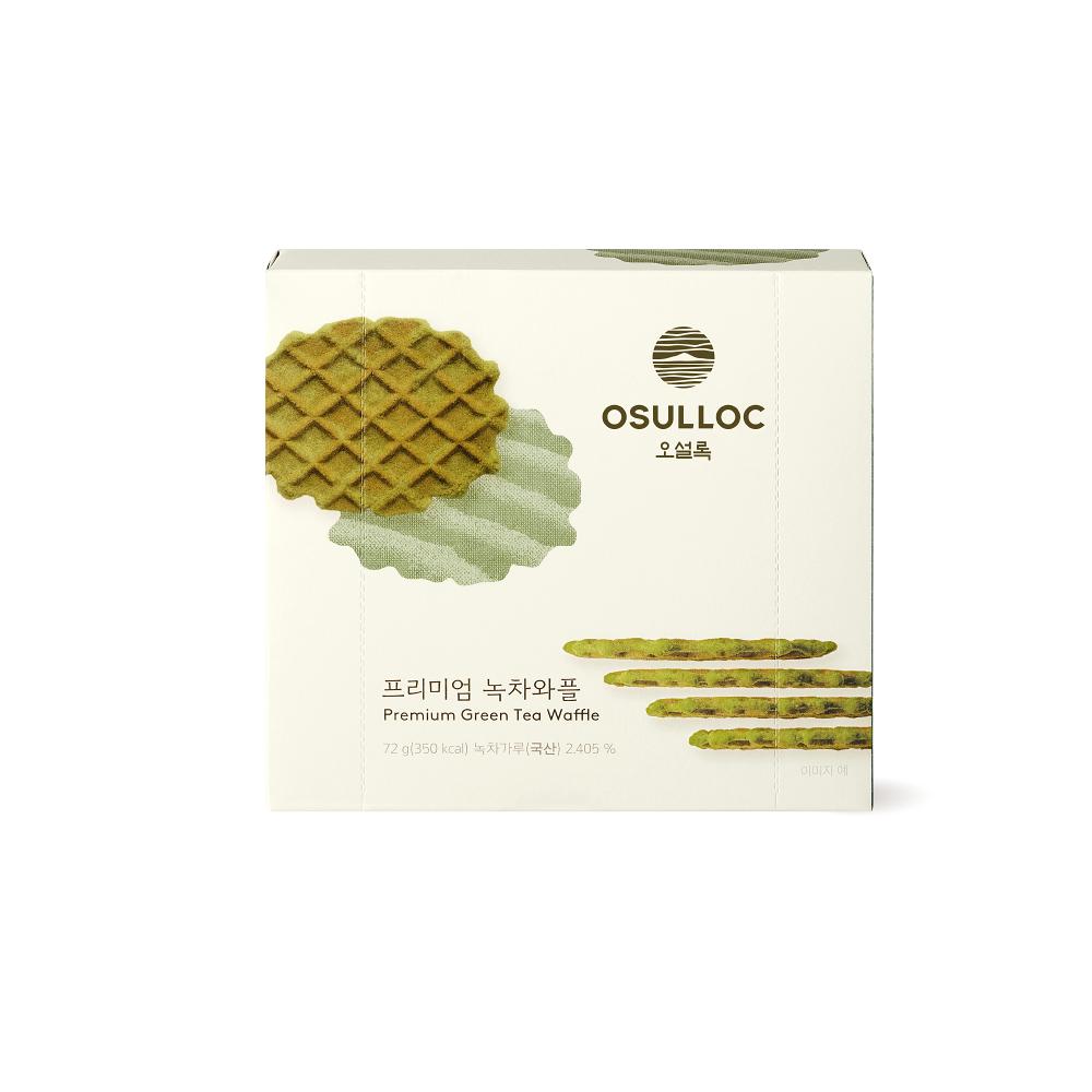 OSULLOC Premium Green Tea Waffle 72g