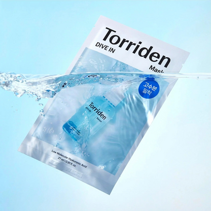 Torriden - DIVE-IN Low Molecule Hyaluronic Acid Mask Set 27ml