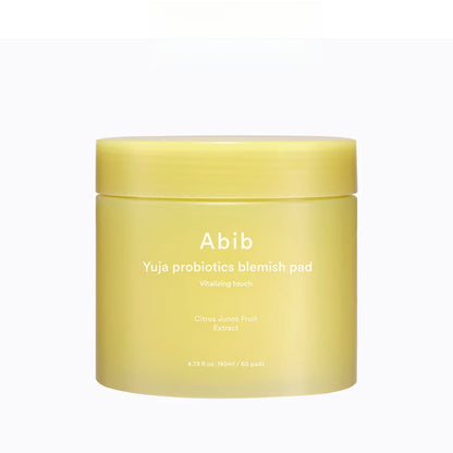 ABIB Yuja Probiotics Blemish Pad Vitalizing Touch - 60 pads 140ml