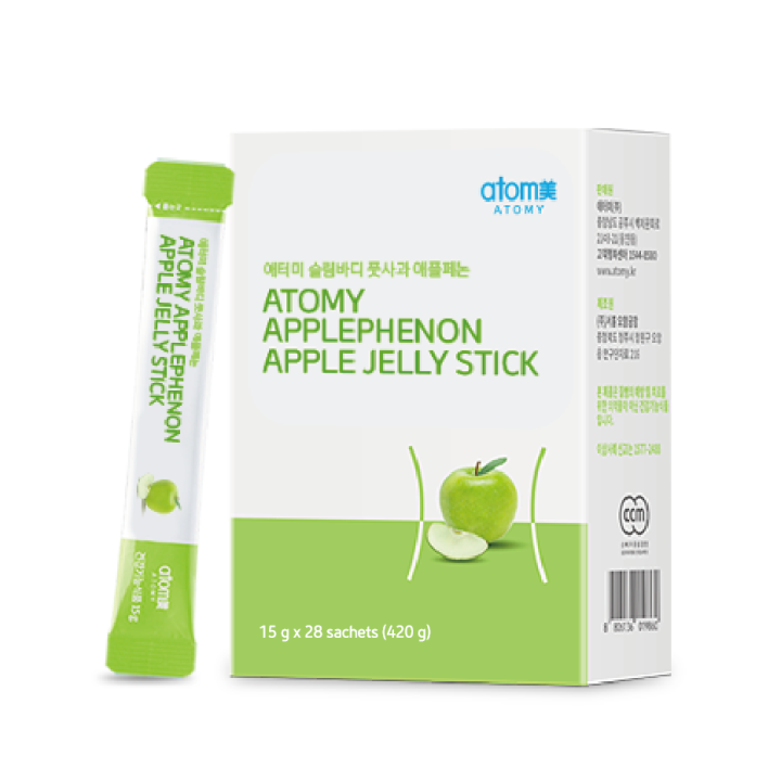 Atomy / Slim Body Applephenon Jelly Stick (15g x 28pcs)