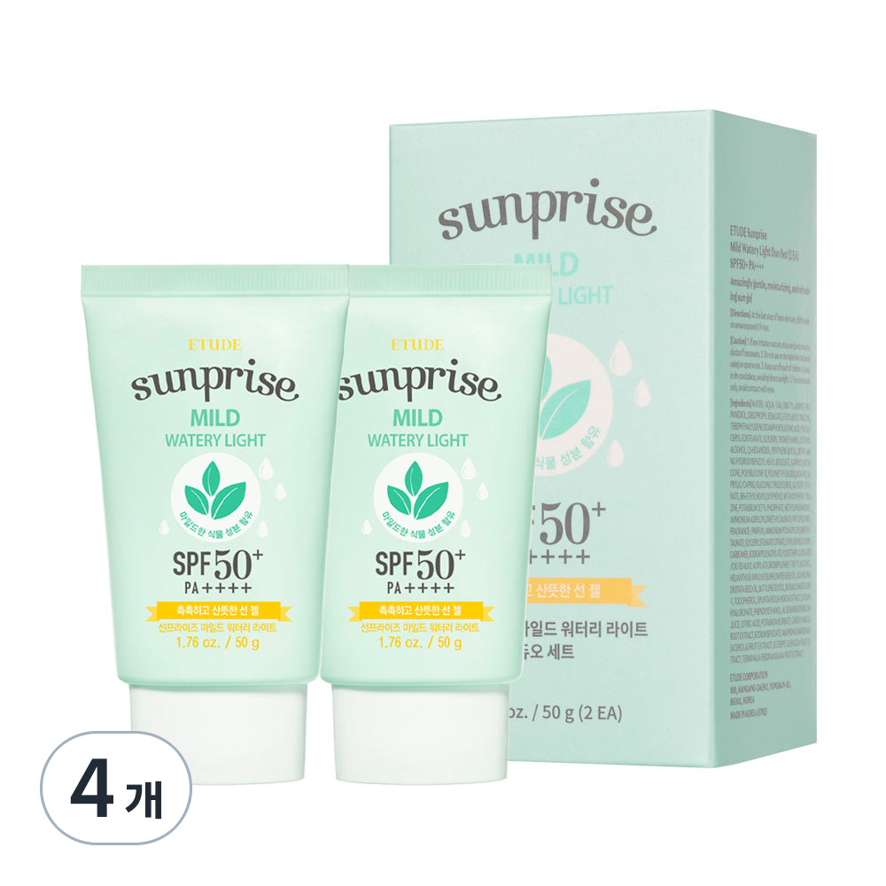 에뛰드 선프라이즈 마일드 워터리 라이트 SPF50+ PA++++, 50g, 1개