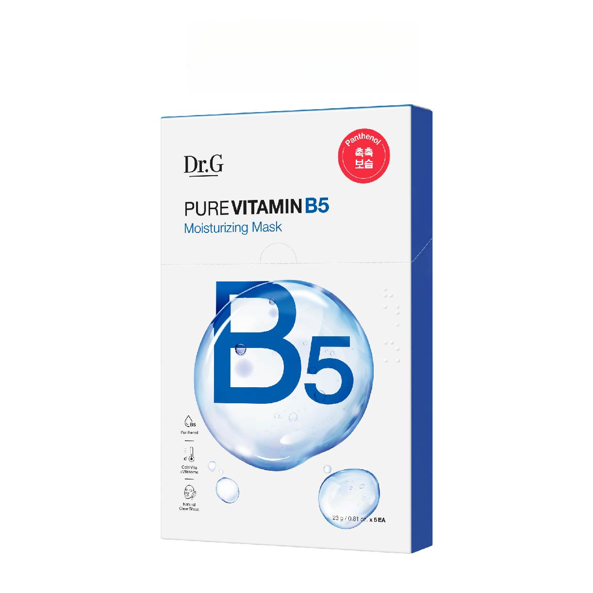 DR. G Vitamin B5 Moisturizing Mask (Fast Penetrating Pure Vitamin Mask) 23g