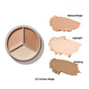 the SAEM Cover Perfection Triple Pot Concealer 4 colors