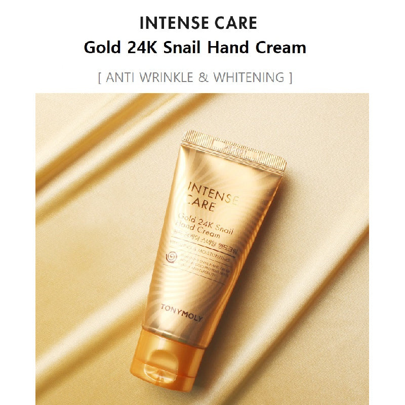 [TONYMOLY] Intense Care Gold 24K Snail Hand Cream 60ml