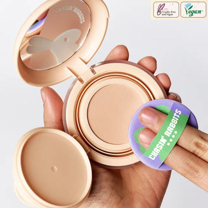 CHASIN' RABBITS All About Glow Cover Cushion SPF50+PA++++ 15g