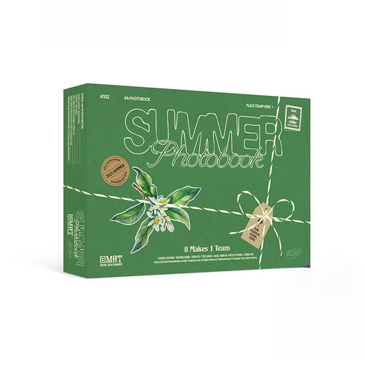 ATEEZ 2024 SUMMER PHOTOBOOK PLAY CODE (+Online Benefit)