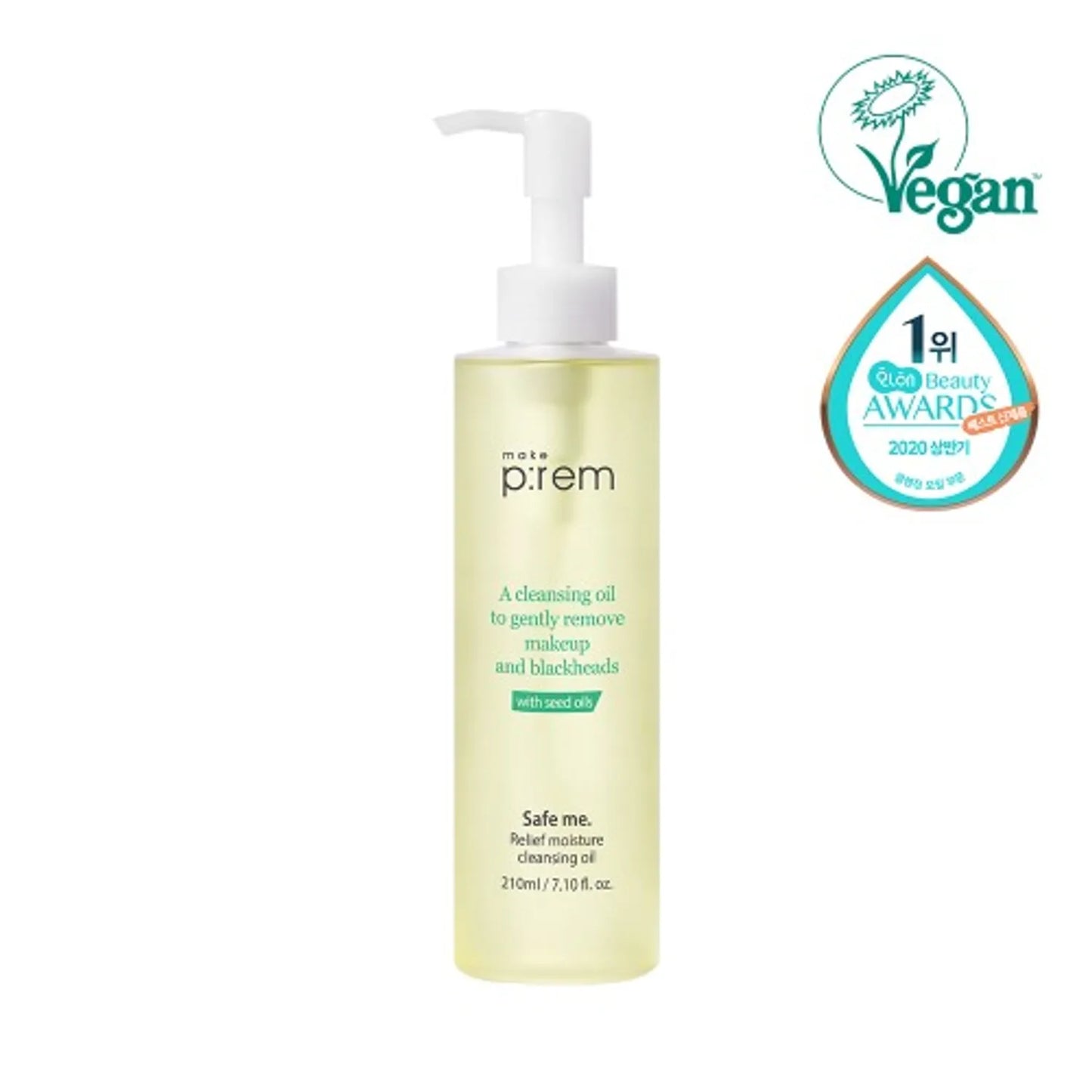 Make P:rem Safe Me Relief Moisture Cleansing Milk (200ml/500ml)