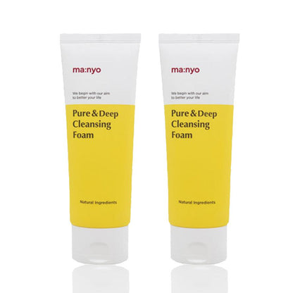 [MA:NYO] Pure & Deep Cleansing Foam 100ml Natural Ingredients