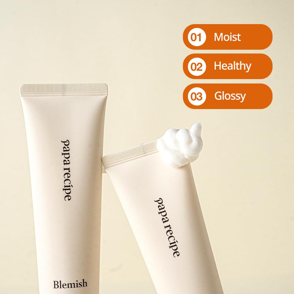 Papa Recipe Blemish Cream, Hydrating Face Moisturizer for Dry, Sensitive Skin, Korean Skincare for Men and Women 100ml, 3.38fl oz