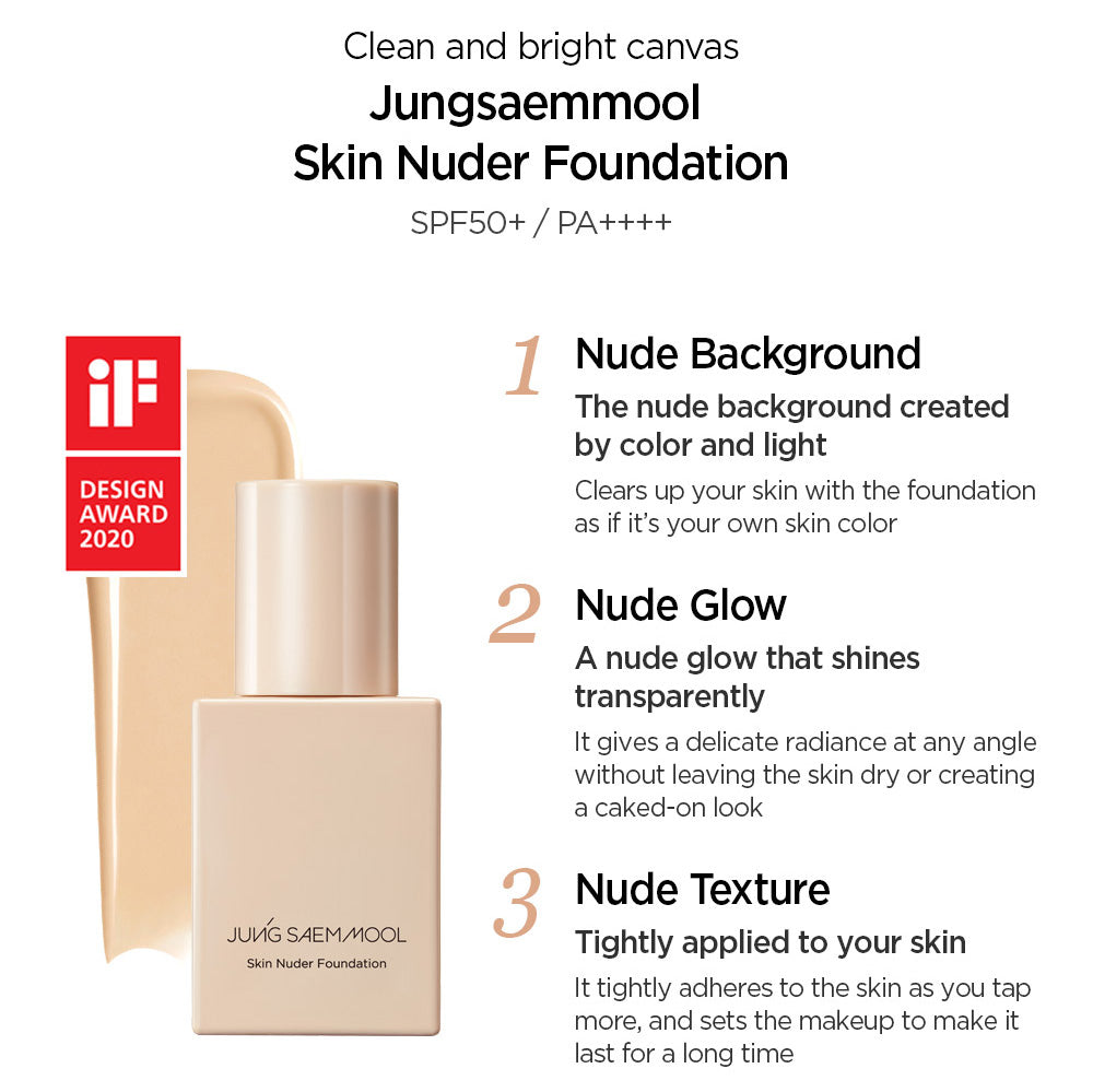 JUNG SAEM MOOL Skin Nuder Foundation 30ml