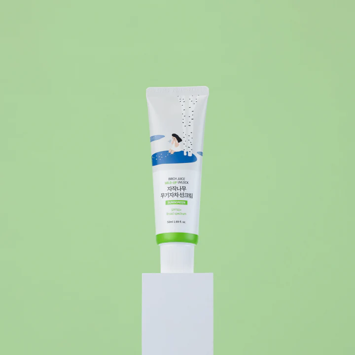 ROUND LAB  Birch Juice Mild-up Sunscreen SPF50+PA++++ 50ml