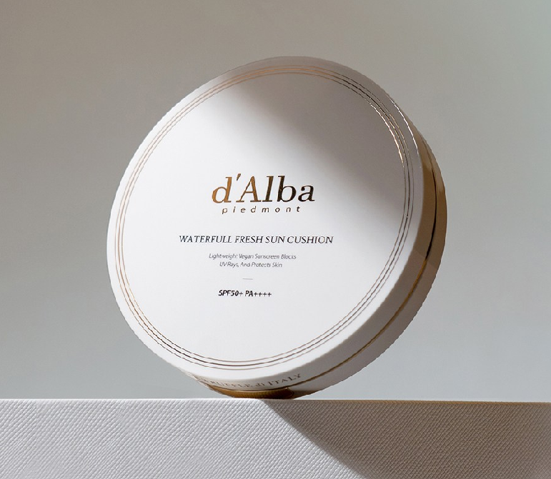 [D'alba] Waterfull Fresh Sun Cushion 25g SPF 50+ PA++++ / Cooling Sunscreen