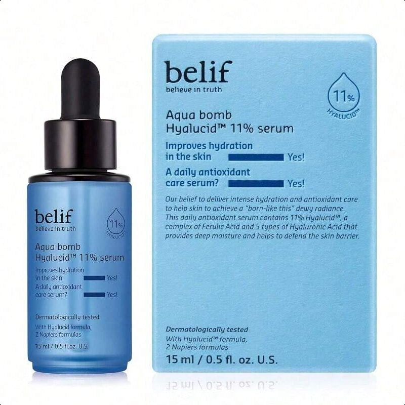 belif Aqua Bomb Hydrating Hyalucid™ 11% Serum,15ml/0.50fl.oz