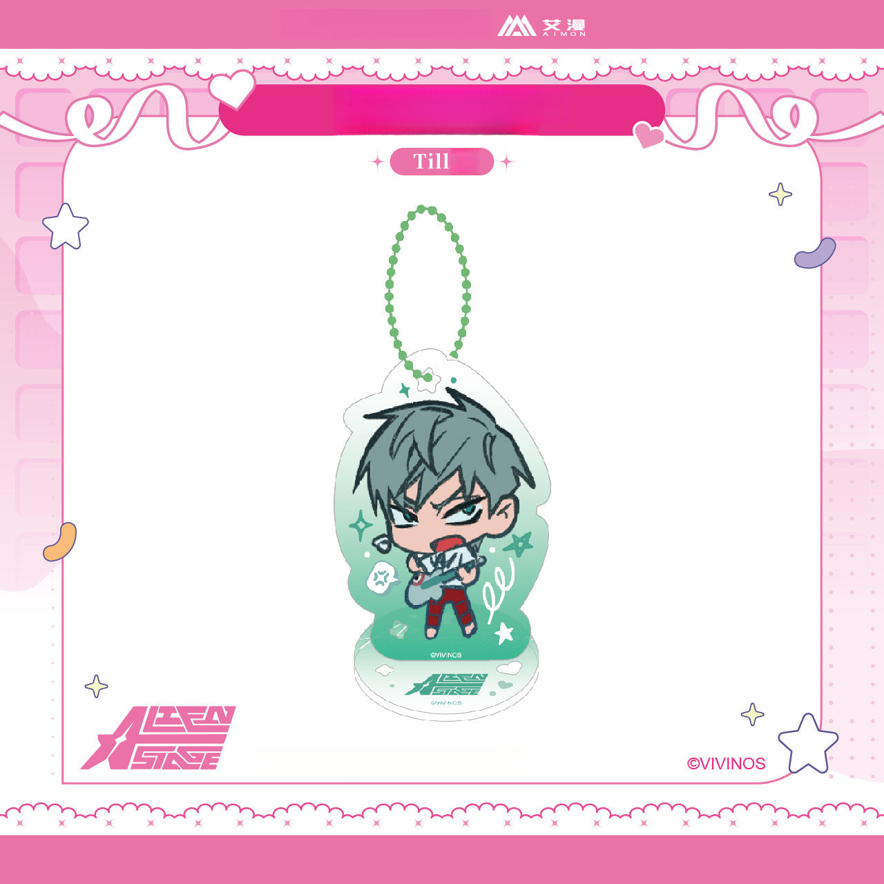 Alien Stage-Q edition acrylic pendant(in stock now)