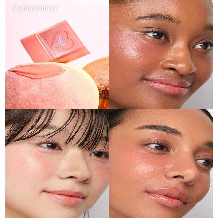 Kaja Dewy Bar - Creamy Multi - Stick Blusher & Lip Balm 03 Peach Cobbler 10g/0.35 Oz