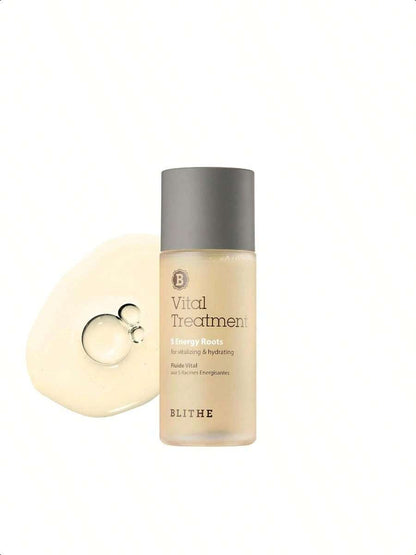 Blithe Asian Skincare 5 Roots Clear Essence Lotion For Dry Skin - Hydrating Face Essence Rice Water