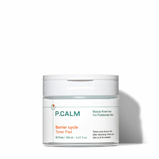 P.CALM Barrier Cycle Toner Pad 60pads/160ml