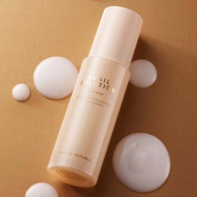 NATURE REPUBLIC Snail Solution Skincare Special Set (Skin Booster+ Emulsion +Travel set)