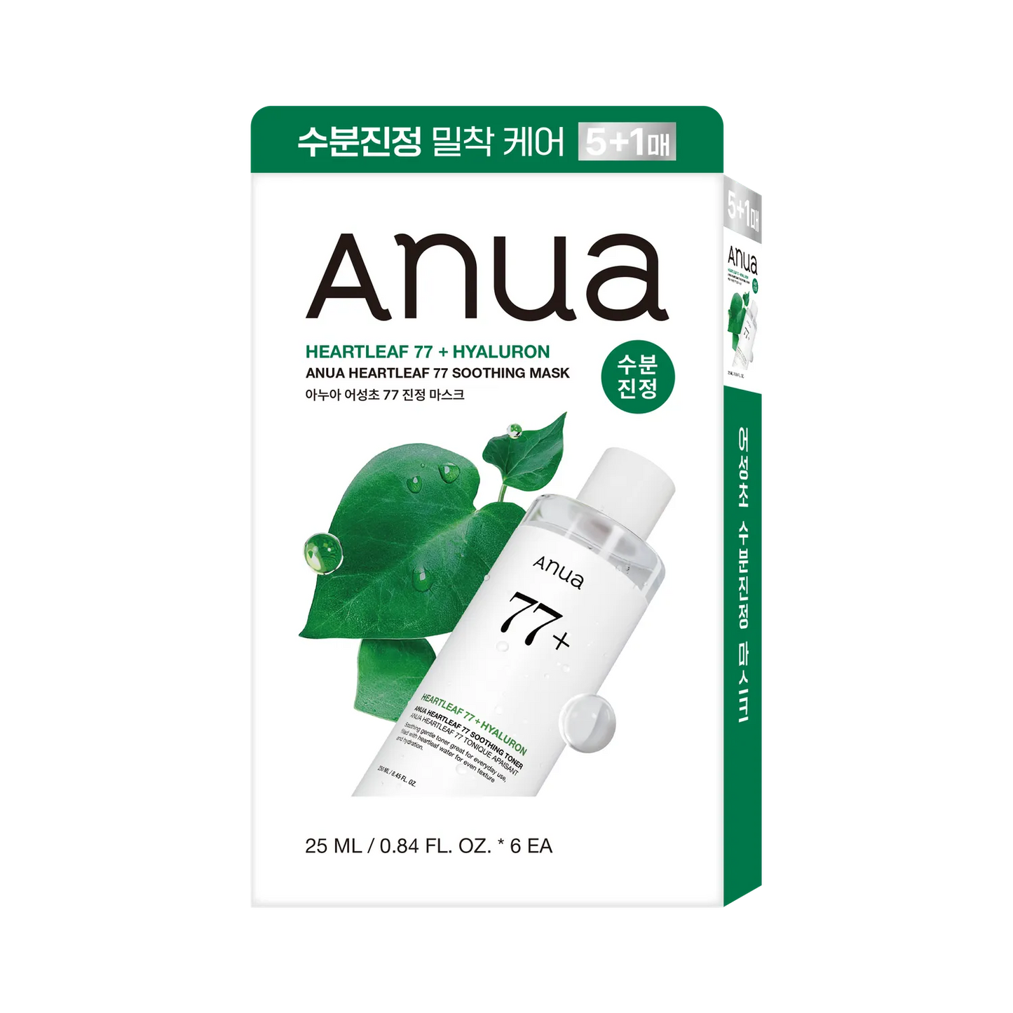 Anua Mask Sheet 5ea Set (+1ea)