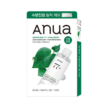 Anua Mask Sheet 5ea Set (+1ea)