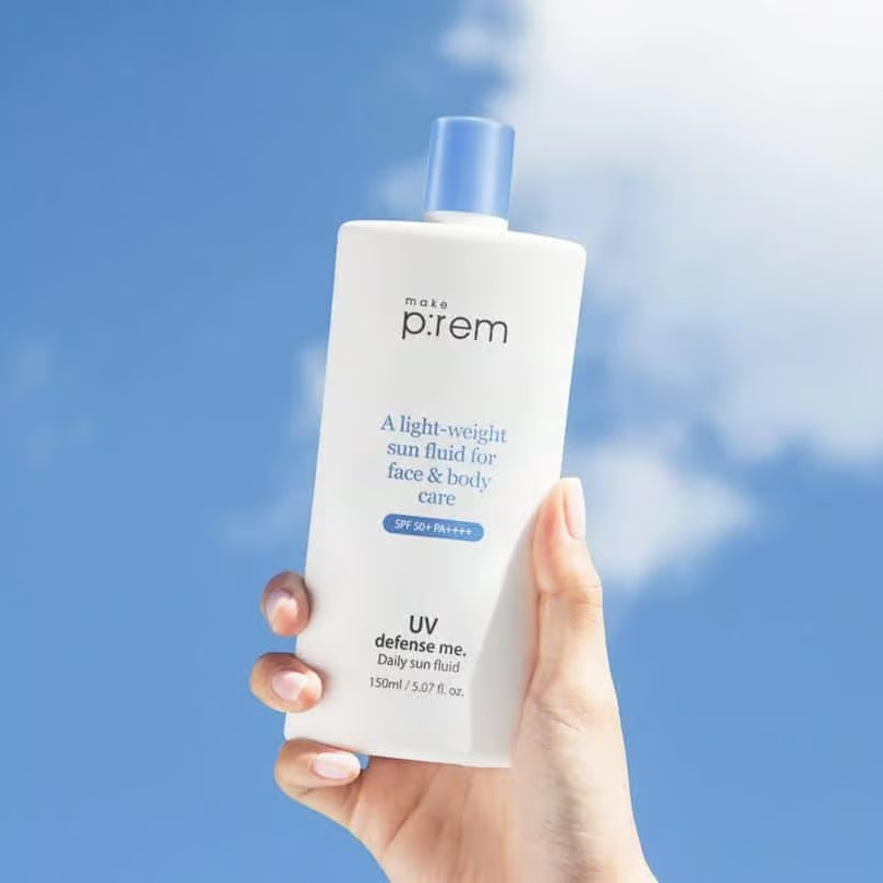 make p:rem UV Defense Me. Daily Sun Fluid sun cream SPF50+PA++++ 150ml