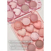 Colorgram Pin Point Eyeshadow Palette 02 Pink+Mauve= | Ultra-Blendable Matte, Glitter