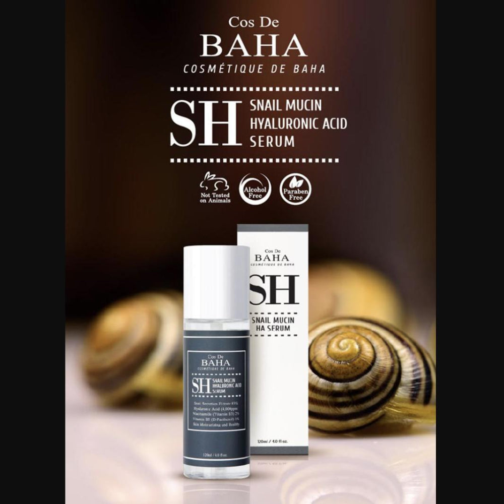 Cos De BAHA SH Snail Serum 120ml (3 Options)