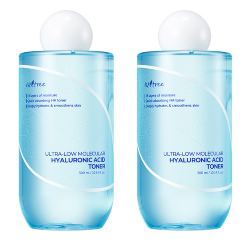 ISNTREE Ultra-Low Molecular Hyaluronic Acid Toner 300ml