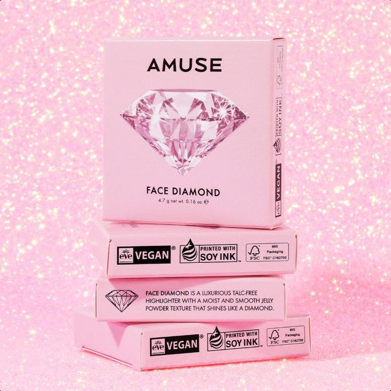 [Amuse] Face Diamond Highlighter - Korea