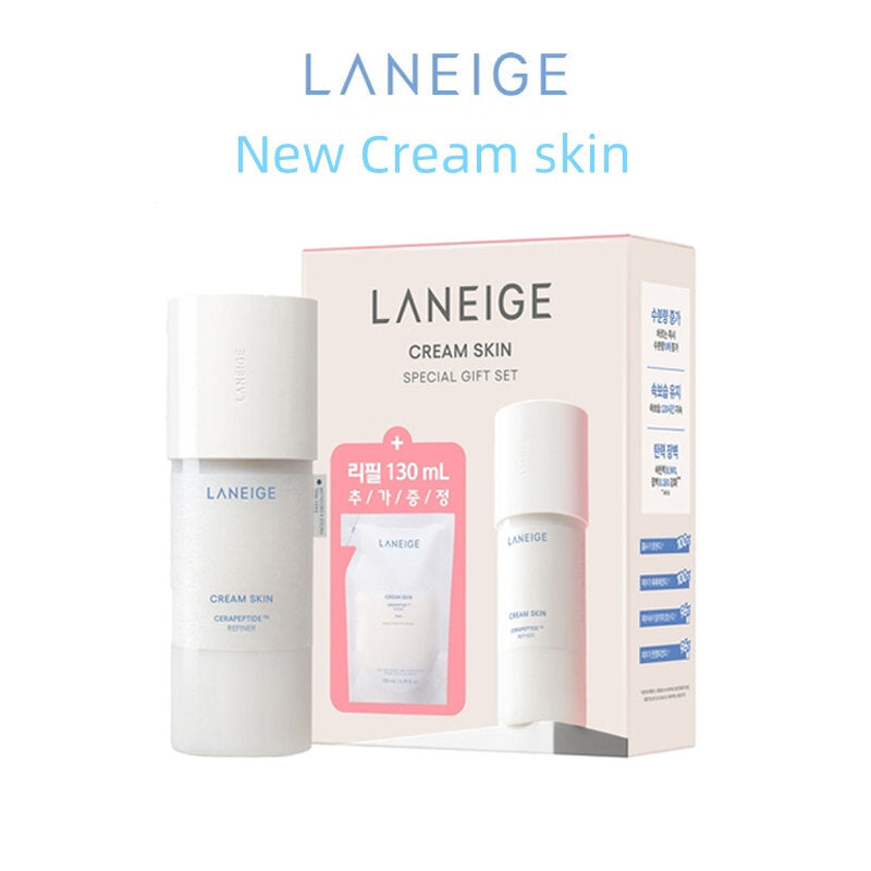 LANEIGE Cream Skin Cerapeptide Refiner Special Gift Set (170ml+130ml)