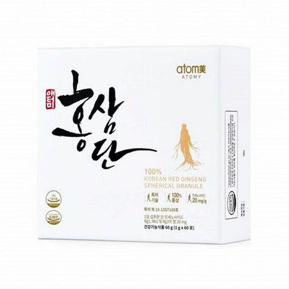 Atomy Korean red ginseng  spherical granule hongsamdan , 60g*2boxes