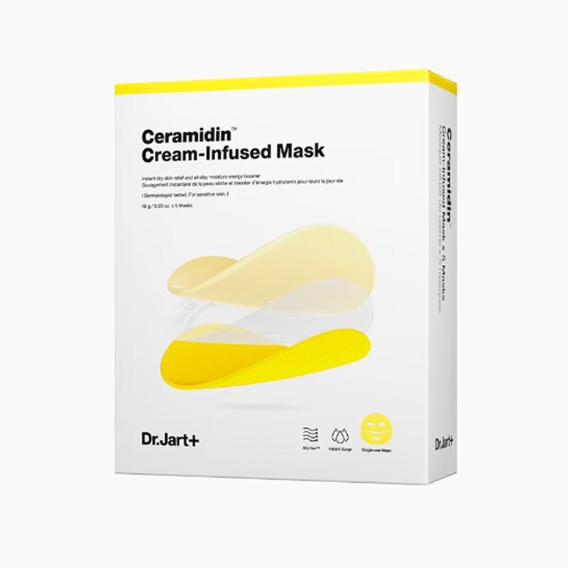 Dr.Jart+ Ceramidin™ Cream-Infused Mask Sheets 18g/0.63oz X 5PCS (3 Options)