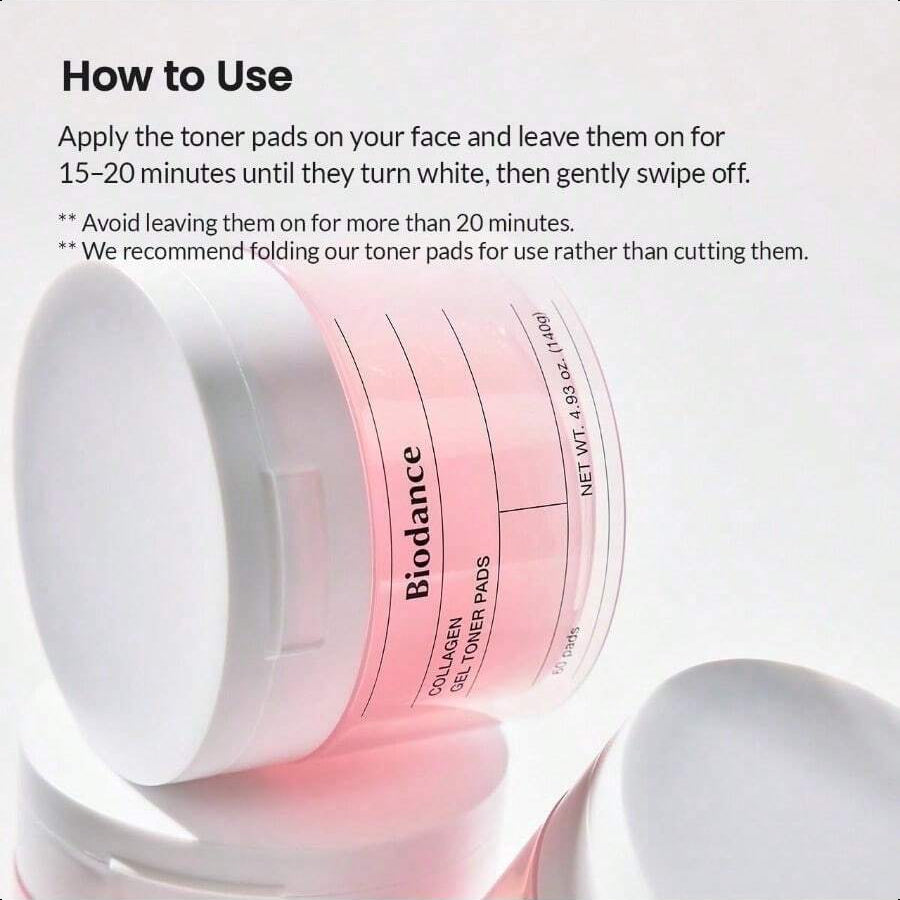 Biodance Collagen Gel Toner Pads 140ml
