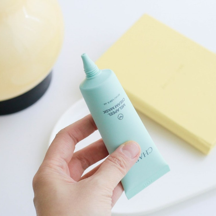 CHARDE Melapeel  Peel Off Cream Mask 50ml, for Dark Spots, Cream-to-Clear Mask for Brighter