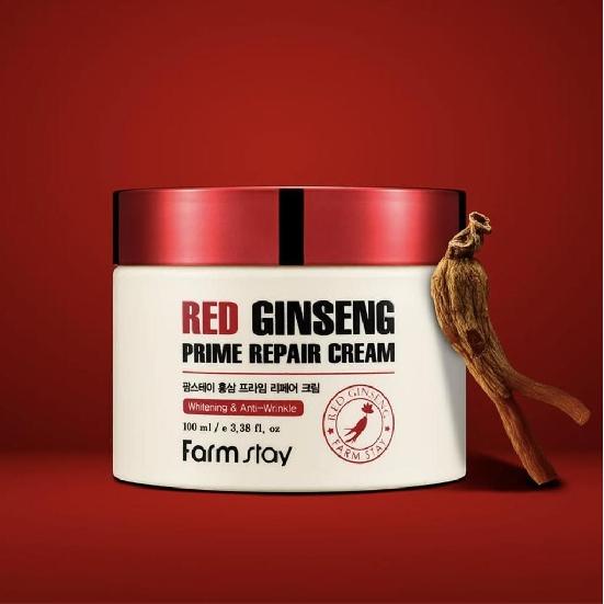 FARM STAY Red Ginseng Prime Repair Cream 100ml